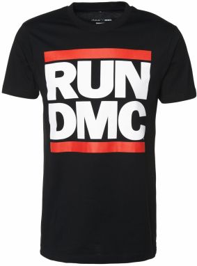 Mister Tee Tričko 'Run DMC'  červená / čierna / biela