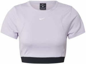 NIKE Funkčné tričko 'Aero'  orgovánová / čierna