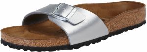 BIRKENSTOCK Šľapky 'Madrid'  strieborná