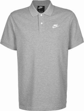 Nike Sportswear Tričko 'Matchup'  sivá melírovaná / biela