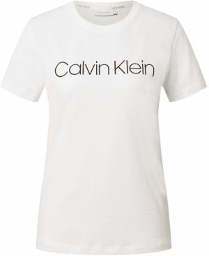 Calvin Klein Tričko  čierna / biela