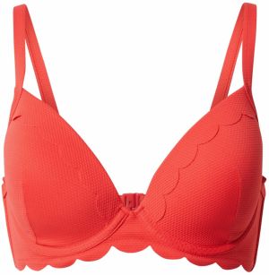 Hunkemöller Bikinový top 'Scallop'  červená