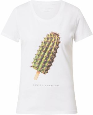 EINSTEIN & NEWTON Tričko 'Cactus Ice'  zmiešané farby / biela