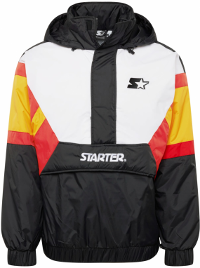 Starter Black Label Prechodná bunda  žltá / červená / čierna / biela