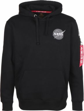 ALPHA INDUSTRIES Mikina 'Space Shuttle'  svetlomodrá / sivá / čierna / biela