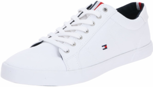 TOMMY HILFIGER Nízke tenisky  námornícka modrá / červená / biela