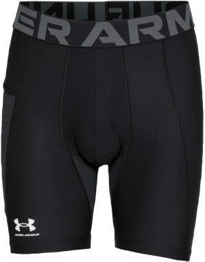 UNDER ARMOUR Športové nohavice  sivá / čierna / biela