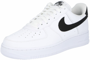 Nike Sportswear Nízke tenisky 'AIR FORCE 1 07'  čierna / biela