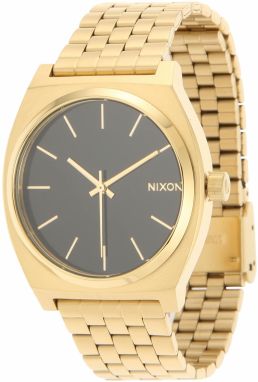 Nixon Analógové hodinky 'Time Teller'  zlatá / čierna