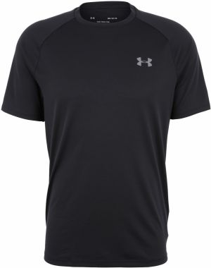 UNDER ARMOUR Funkčné tričko 'Tech 2.0'  sivá / čierna