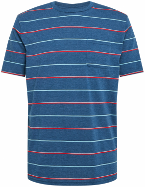 OAKLEY Funkčné tričko  svetlomodrá / modrá melírovaná / ohnivo červená / biela