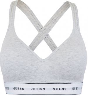 GUESS - organic cotton gray lift bralette