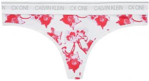 CALVIN KLEIN - CK ONE fashion flower print tangá