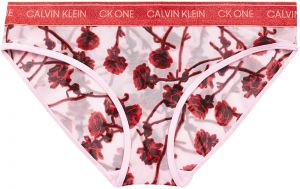 CALVIN KLEIN - CK ONE fashion glitter pale orchid dámske nohavičky - special limited edition