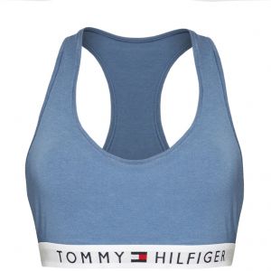 TOMMY HILFIGER - braletka Tommy original cotton iron blue z organickej bavlny - limitovaná edícia