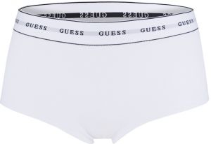 GUESS - biele francúzske nohavičky s logom GUESS - limitovaná edícia
