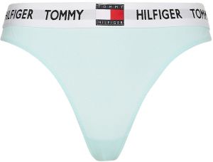 TOMMY HILFIGER - tangá Tommy cotton aqua glow