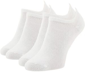 TOMMY HILFIGER - 2PACK biele členkové ponožky