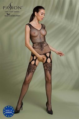 Čierne bodystockings ECO BS014