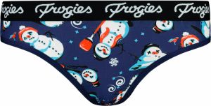 Dámske nohavičky Snowmen Christmas - Frogies