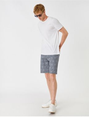 Koton Shorts - Grau - Normal Waist