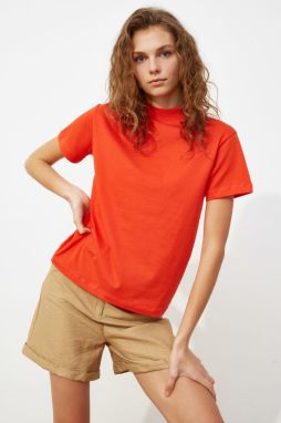 Trendyol T-Shirt - Red - Regular fit