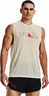 Men's Under Armour UA Run Trail Tank Top -BRN XL