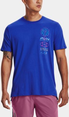 Under Armour T-Shirt UA RUN ANYWHERE TEE v2-BLU - Men