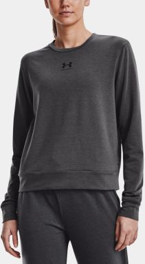 Under Armour T-Shirt Rival Terry Crew-GRY - Women