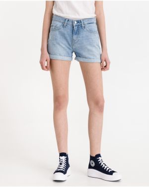 Pepe Jeans Mable Blue Denim Shorts - Women