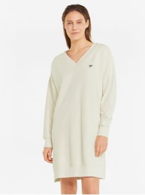 Cream Women's Sweater Dress with Slit Puma Downtown - Women