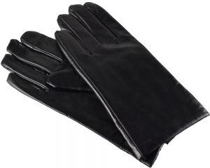 Semiline Woman's Women Leather Antibacterial Gloves P8211