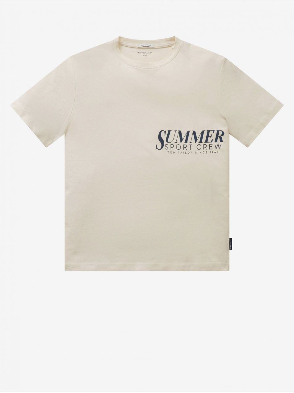 Cream Boys T-Shirt Tom Tailor - Boys