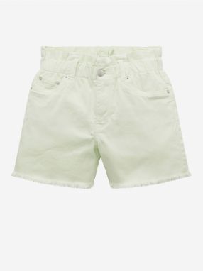 Light Green Girly Denim Shorts Tom Tailor - Girls