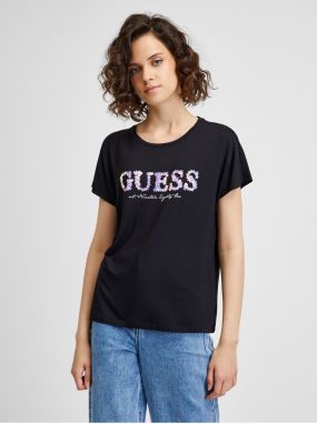 Black Women's T-Shirt Guess - Women