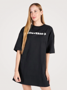 Black Women's Oversize T-Shirt Converse - Women