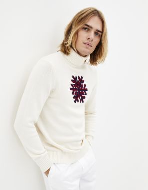 Celio Sweater with turtleneck Peneige - Men