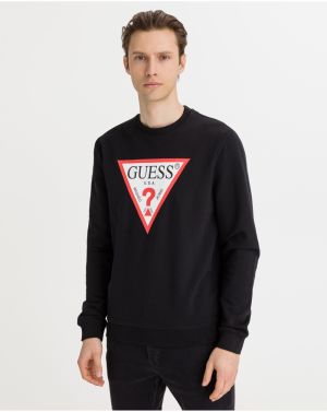 Black Men's Sweatshirt Guess Audley - Men