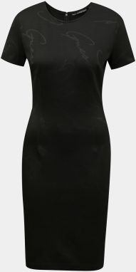 Black Ladies Dress with Guess Rhoda Logo - Ladies