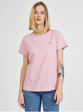 Light pink Women's T-Shirt Tommy Hilfiger New Crew Neck - Women