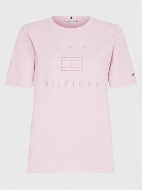 Dámske tričko Tommy Hilfiger Pink