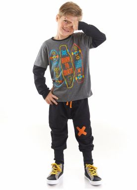 mshb&g Skate Boy's T-shirt Trousers Set