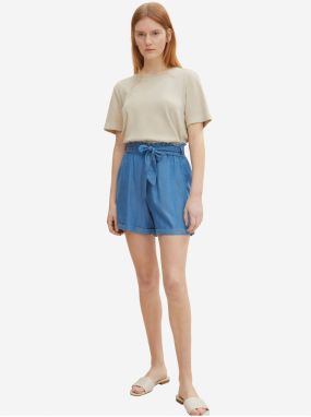 Tom Tailor Denim Blue Women's Tie Shorts - Women