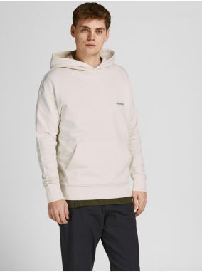 Cream Hoodie Jack & Jones World Wide - Men