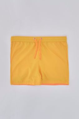 Dagi Yellow - Orange Micro Beach Shorts