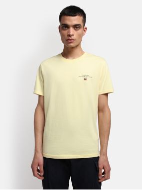 Light yellow men's T-shirt NAPAPIJRI Selbas - Men