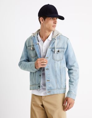 Celio Cudenshood Denim Jacket - Men