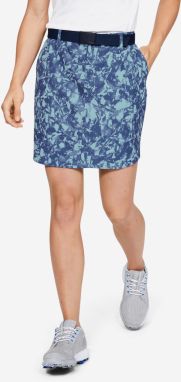 Under Armour Skirt UA Links Woven Printed Skort-BLU - Women