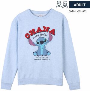 SWEATSHIRT COTTON BRUSHED STITCH