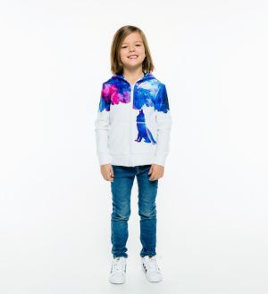 Mr. GUGU & Miss GO Kids's Hoodie HKZ-K-PC1171